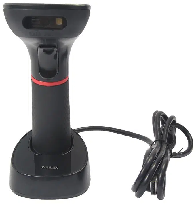 Sunlux Xl-9610 2D Karekod Kablosuz Usb Barkod Okuyucu + Cradle