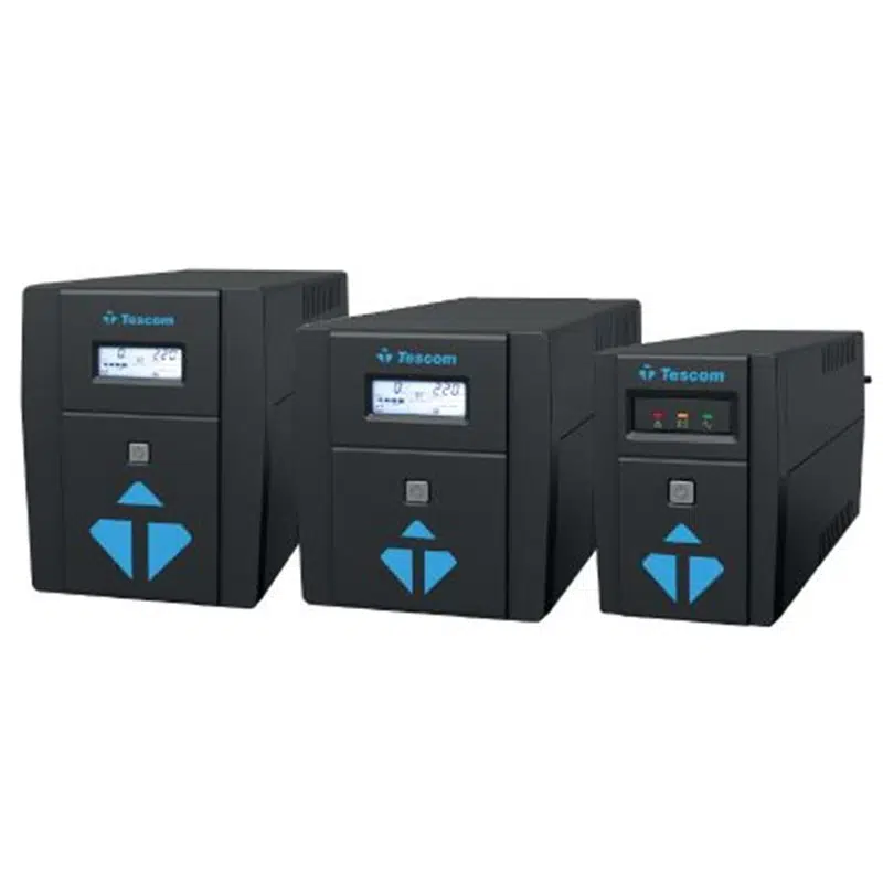 TESCOM LEOAP 2000VA 1F/1F (2X9AH) 4/8DK LCD LINE INTERAKTIF UPS