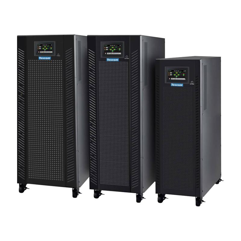 Tescom Teos 310 10Kva 3F/3F (20X9Ah) 5/10Dk Rs-232 Pf;0,9 Lcd Onlıne Ups (Trıfaze)