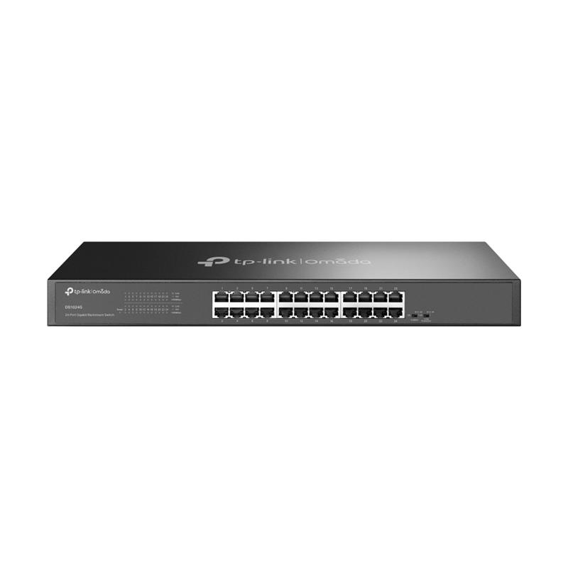 Tp-Lınk Omada Ds1024G 24 Port Gıgabıt Metal Kasa Yönetilemez Rackmount Swıtch
