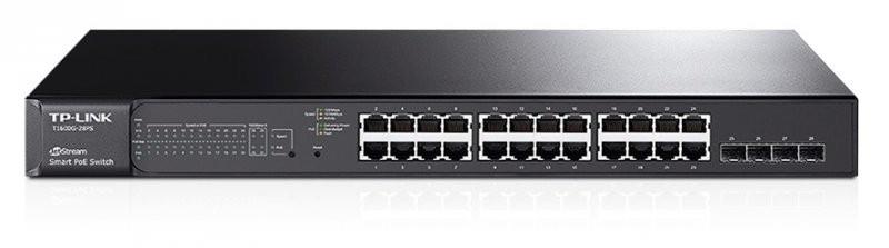 Tp-Lınk Omada Tl-Sg2428P 24 Port Gıgabıt+ 4Xgıgabıt Sfp Uplınk 250W Poe Yönetilebilir Rackmount Swıtch