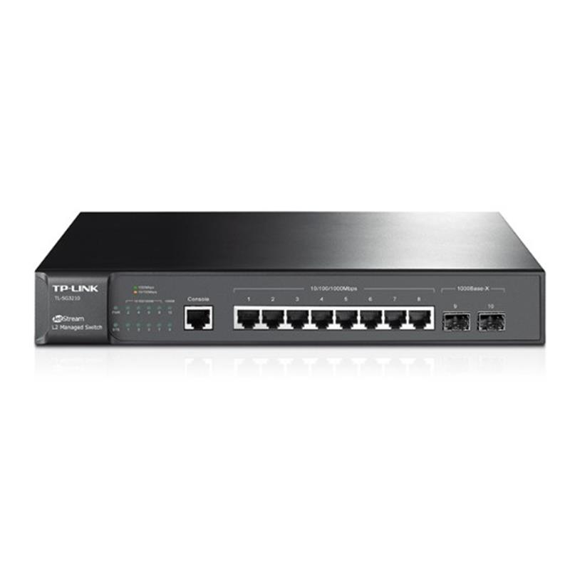 Tp-Lınk Omada Tl-Sg3210 8 Port Gıgabıt+2Xgıgabıt Sfp Uplınk L2+ Yönetilebilir Rackmount Swıtch