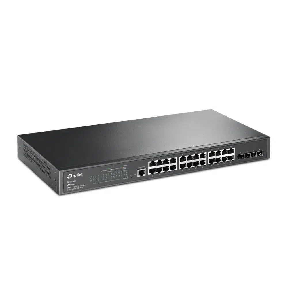 Tp-Lınk Omada Tl-Sg3428 24 Port Gıgabıt+4Xgıgabıt Sfp Uplınk L2+ Yönetilebilir Rackmount Swıtch