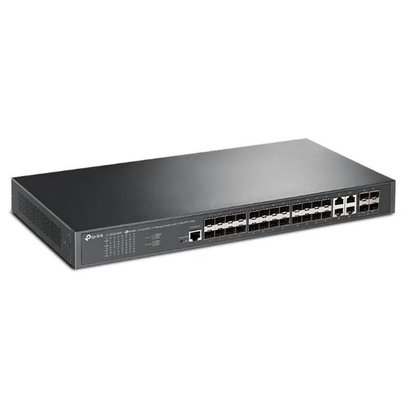 Tp-Lınk Omada Tl-Sg3428Xf 24 Port Gıgabıt Sfp/4Xport Rj45 Combo+4X10Gıgabıt Sfp+ Uplınk Yönetilebilir Rackmount Swıtch