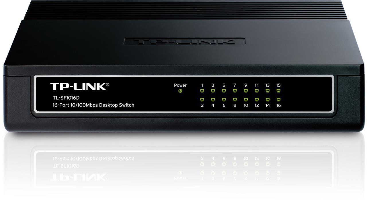 Tp-Lınk Tl-Sf1016D 16 Port 10/100 Plastik Kasa Swıtch