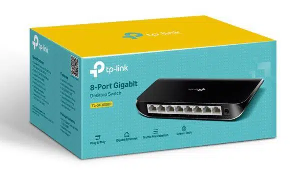 Tp-Lınk Tl-Sg1008D 8 Port Gıgabıt Plastik Kasa Swıtch