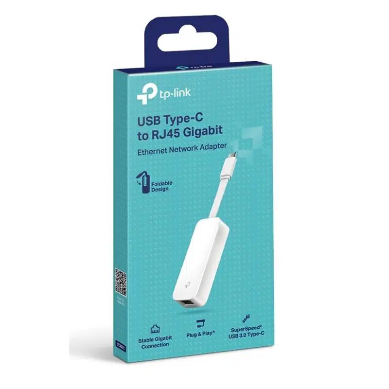Tp-Lınk Ue300C Usb 3.0 Type-C To Gıgabıt Ethernet Ağ Adaptoru