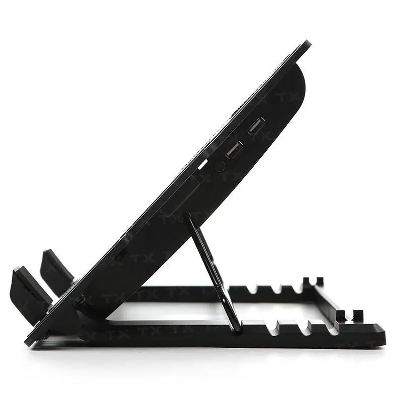 Tx Txacnbergst Ergostand 14Cm Led Fan Lı 5 X Yükseklik Ayarlı, 2 X Usb 9