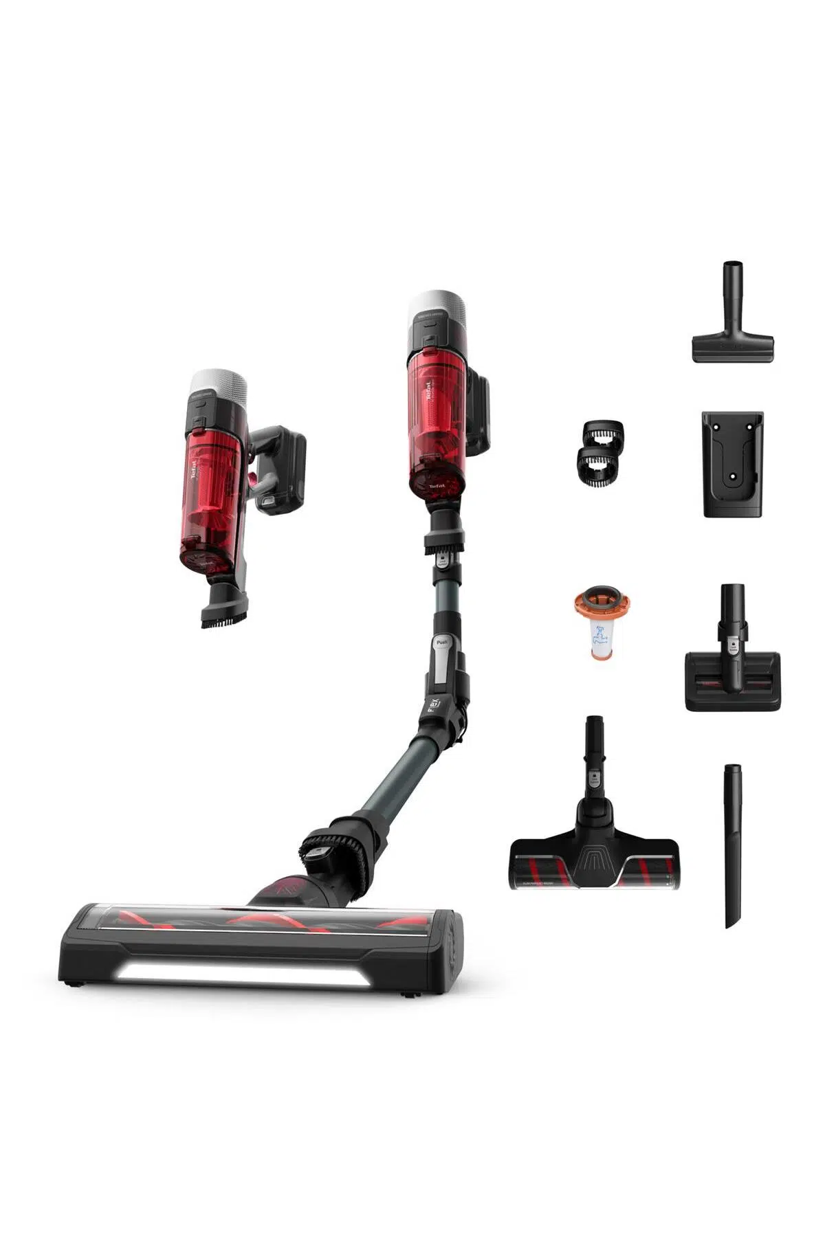 Tefal X-Force Flex 9.60 Animal Care Şarjlı Dikey Süpürge TY2098WO