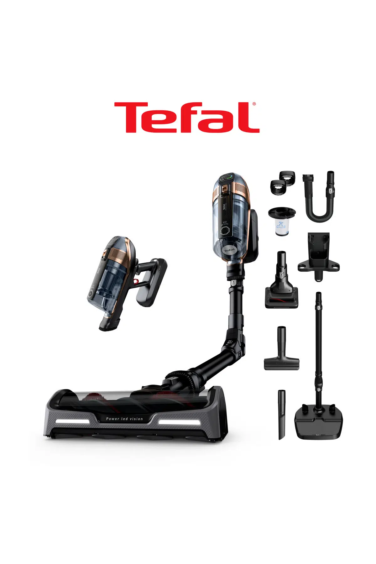 Tefal X-Force Flex 15.60 Animal Şarjlı Dikey Süpürge TY99F1