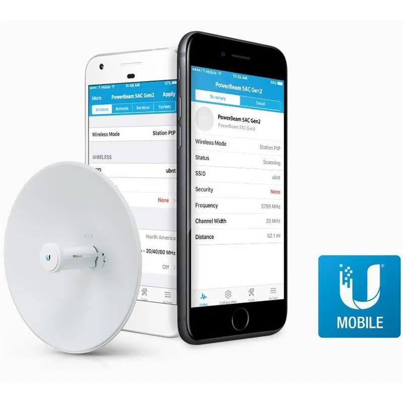 Ubıquıtı Pbe-5Ac-Gen2 5Ghz 25Dbı 450Mbps 25Km Ptp/Ptmp Dış Ortam Access Poınt