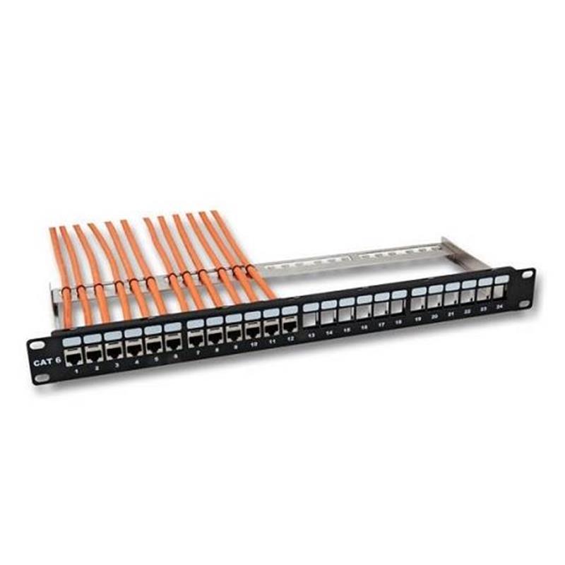 Uranıum 24 Port Ub24-3824L Cat6 Boş Patch Panel (10C-Sb1U24Pcat6Ure1A)