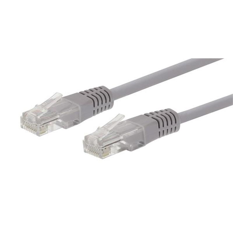 Uranıum 30 Cm 26Awg 250Mhz Lszh Utp Gri Renk Cat6 Patch Kablo