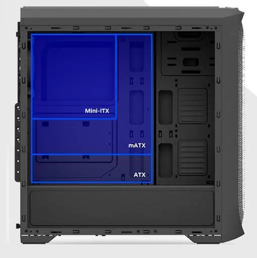 ZALMAN N5MF 700W 4X120MM RGB FAN USB 3.0 ATX SİYAH KASA